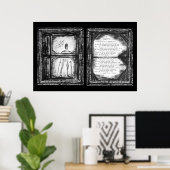 足の不自由な少年 ポスター (ホームオフィス)