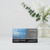 足の写真- 60pc灰色-青海原 名刺 (スタンド正面)