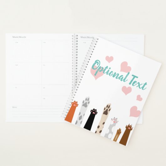 足の力  プランナー手帳 (ディスプレー)