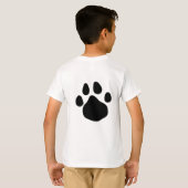 足の友達 Tシャツ (裏面フル)