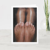 足の反射鏡 カード (正面)