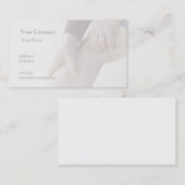 足の名刺の後ろの苦痛 名刺 (正面/裏面)