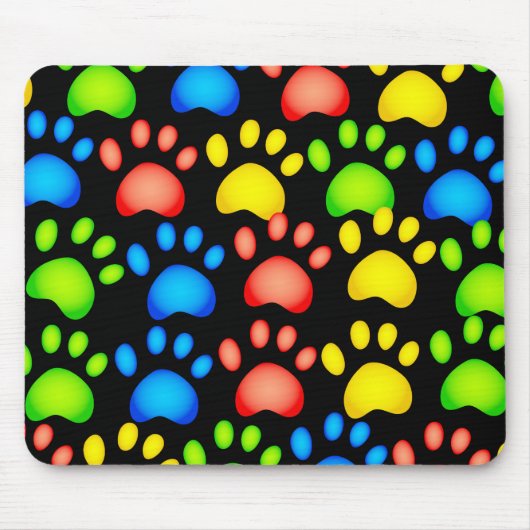 足の壁紙 マウスパッド (正面)