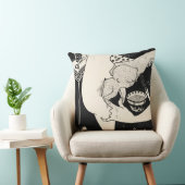 足の子牛からの誕生、イラストレーションからの クッション (椅子)