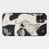 足の子牛からの誕生、イラストレーションからの Case-Mate iPhoneケース (裏面(横))