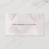 足の底 名刺 (裏面)