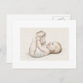 足の指の数 ポストカード (正面/裏面)