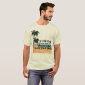 足の指の間の小さな砂 Tシャツ (正面フル)