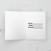 足の指をタック！ 招待状 (内部)