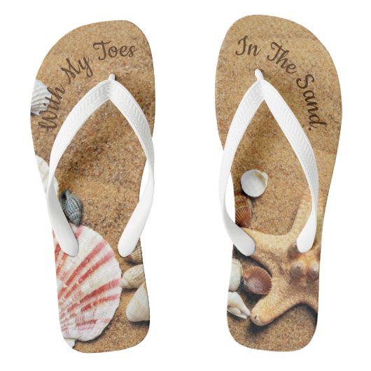 足の指を砂の中に入れて ビーチサンダル (フットベッド)