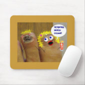 足の指 マウスパッド (マウス)