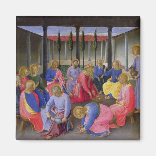 足の洗浄、パネル3から詳細 マグネット (正面)