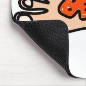 足の病気 マウスパッド (コーナー)