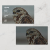 足の粗いタカ 名刺 (正面/裏面)