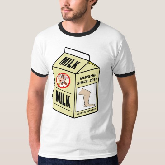 足の行方不明(2017年) Tシャツ (正面)