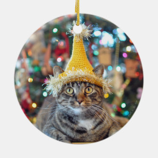 足の2015年のクリスマスのオーナメントへの話(デザイン2) セラミックオーナメント