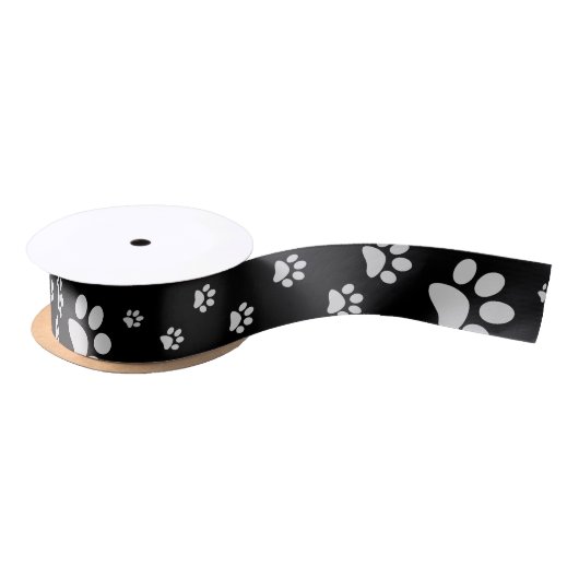 足はリボンを印刷します サテンリボン (リール)