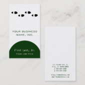 足は歩みます[4つ] 名刺 (正面/裏面)