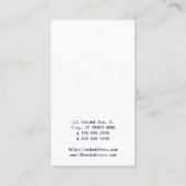 足は歩みます[4つ] 名刺 (裏面)