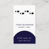 足は歩みます[4つ] 名刺 (正面)