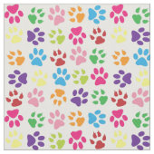 足は生地を印刷します ファブリック (クローズアップ)