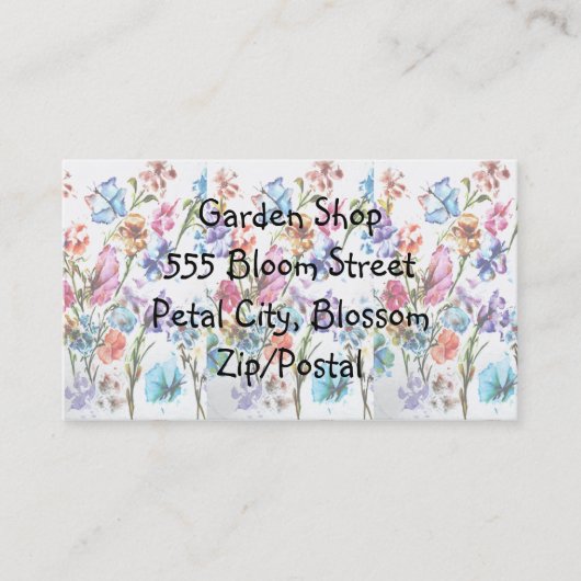 足は%PIPE%の名刺を印刷します 名刺 (正面)