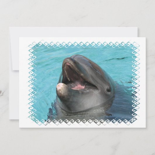 足ひれの招待状 招待状 (正面)