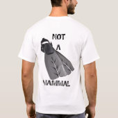 足ひれ Tシャツ (裏面)