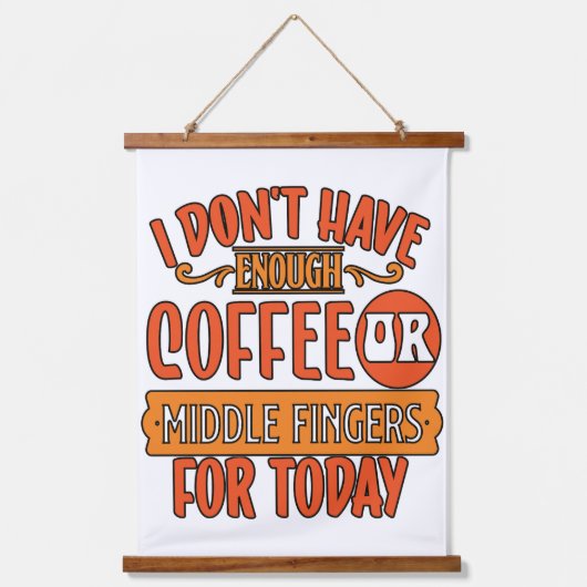 足らぬ 吊り下げ型タペストリー (正面)