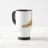 足をコーヒーマグやその他の飲み物用品に印刷 コーヒーマグカップ (正面左)