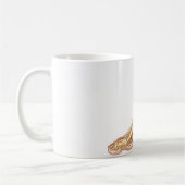 足をコーヒーマグやその他の飲み物用品に印刷 コーヒーマグカップ (左)