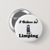 足を信じ引っ張って 缶バッジ (正面&裏面)