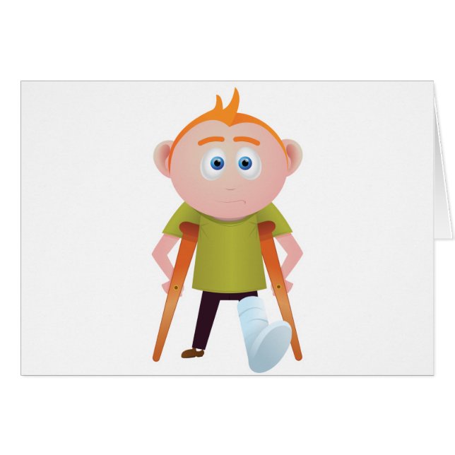 足を壊しました (正面横)