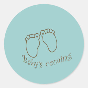 足を来るbabys ラウンドシール