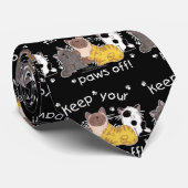 足を離せ！（ネコ） ネクタイ (ロール)