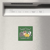 足を離せ！（ネコ） マグネット (インサイチュ (食洗機))