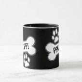 足を離せ！-マグカップ マグカップ (中央)