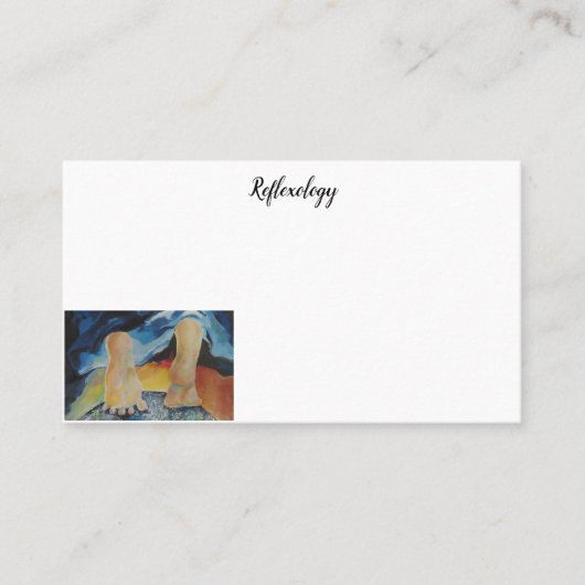 足ウェルネスレレックスモーリーンジラードEArth 名刺 (正面)