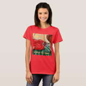 足オンマイ顔 Tシャツ (正面フル)