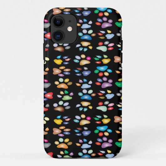 足カラフル跡 Case-Mate iPhoneケース (裏面)