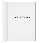 足カードへのGoldendoodleの話 (内側 (右))