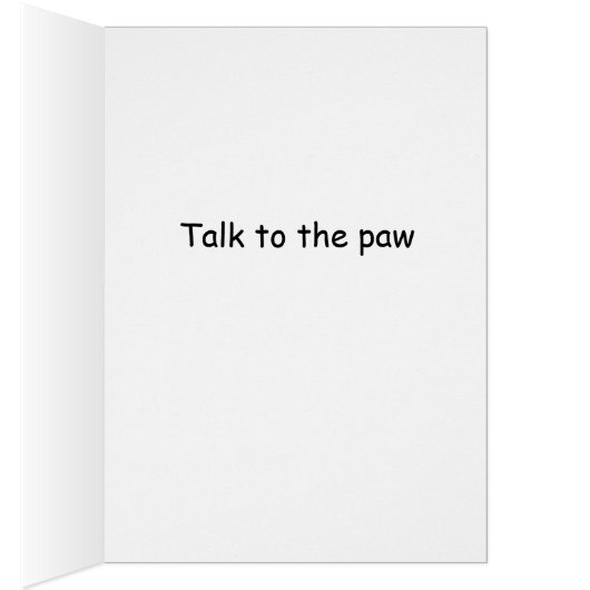 足カードへのGoldendoodleの話 (内側 (右))