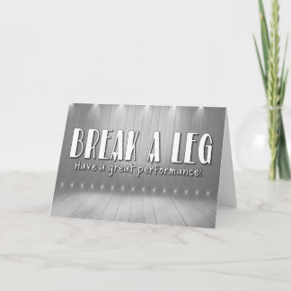 足カードを壊して下さい カード