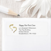 足チロポジストポディトリストペディキュア ラベル (インサイチュ)