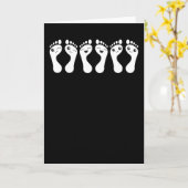 足チ気にロポディポデリおもしろいー足贈与 カード (黄色い花)