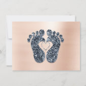 足バラ金ゴールドリフレクソロジー証明書ギフト海軍 (裏面)