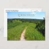 足パスオーバーフローズロイスヒルズ州パークIA ポストカード (正面/裏面)