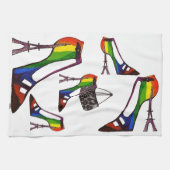 足ファンシーキッチンタオル キッチンタオル (横)