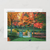 足ブリッジの秋 ポストカード (正面/裏面)