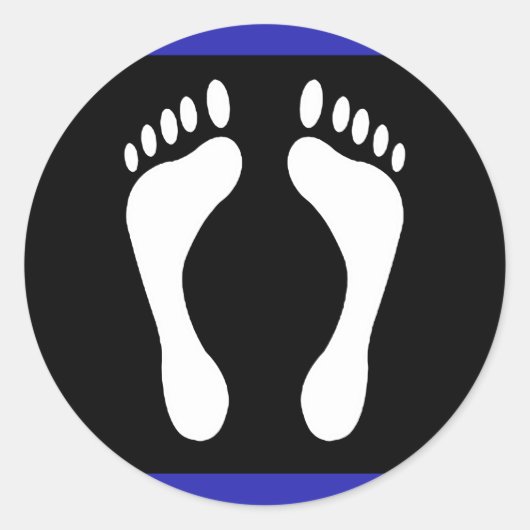 足プライドフラグ(機器シンボル) ラウンドシール (正面)